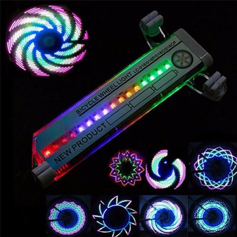 Fly Velo | Dynamic RGB Double-Sided LED Wheel & Spoke Safety Light