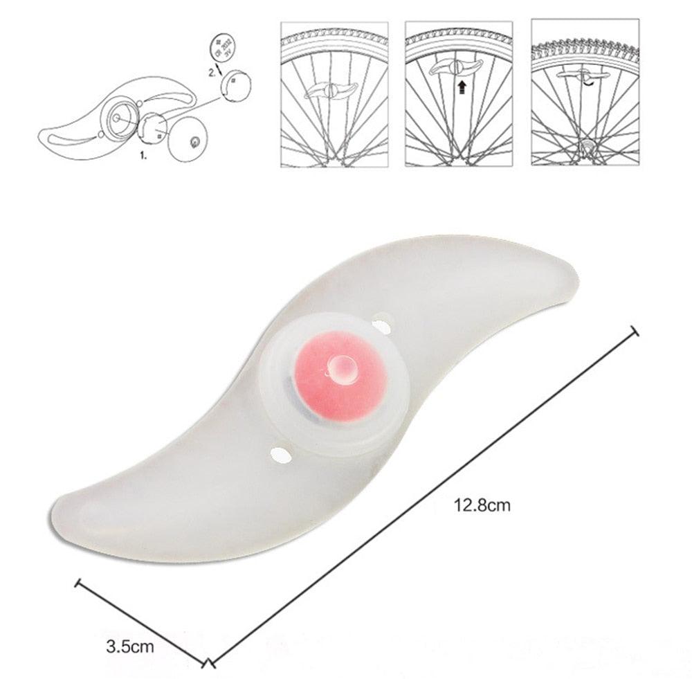 Fly Velo | 360° Willow-LED Wheel & Spoke Safety Light